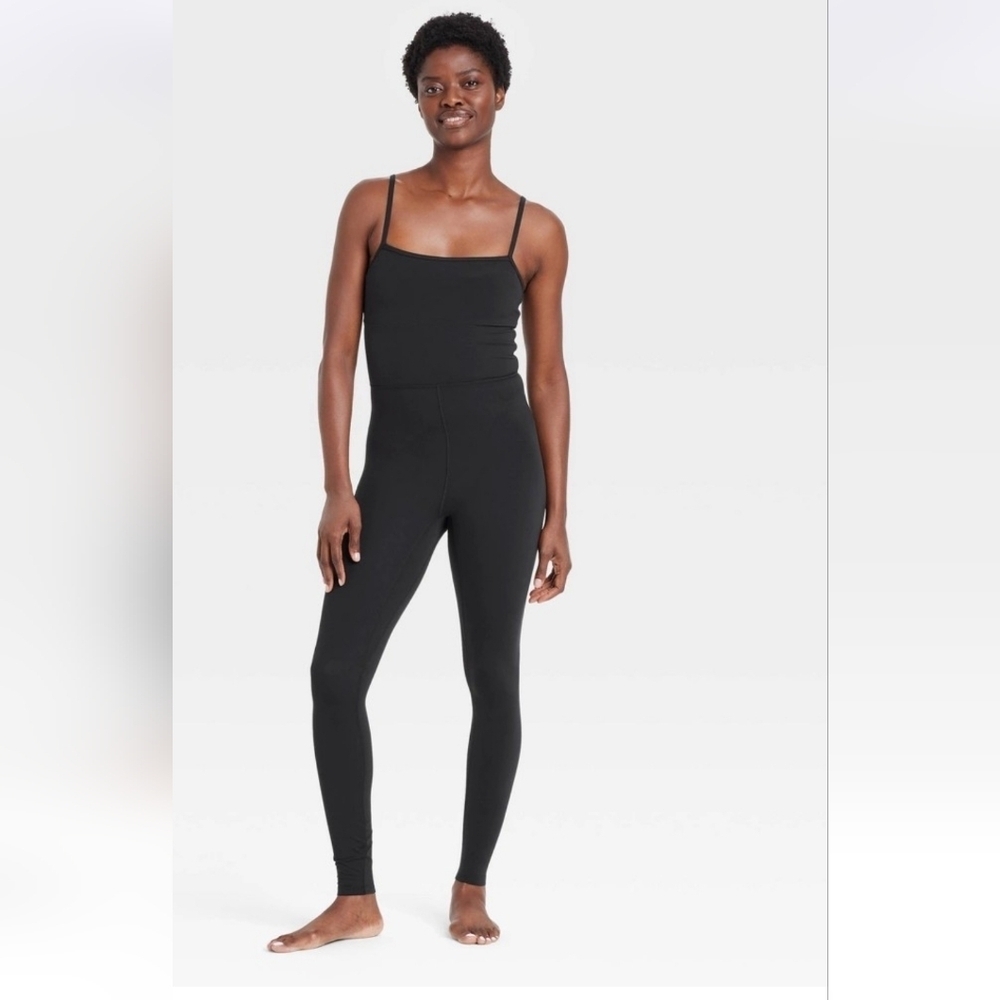 Women's Everyday Soft Active Bodysuit - All in Motion Black Size XS NEW